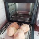 pane a metà cottura in forno ad aria